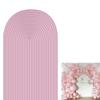 2D Printed Ripples Party Arch Covers Arched Backdrop Cover Stretchy Cover for Party Decoration Round Top Frame Spandex Cover (Pink449,6x2.6ft) view 1