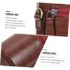 Hemobllo Shockproof Camera Lens Bag Pu Storage Pouch for Lens Compact Design for Travel and Outdoor Use view 3