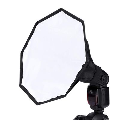 Octagon Diffuser Softbox, 30cm Portable Universal Flash Flashlight Softbox Diffuser for External of Digital Camera, Detachable Design