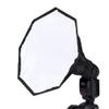 Octagon Diffuser Softbox, 30cm Portable Universal Flash Flashlight Softbox Diffuser for External of Digital Camera, Detachable Design view 1