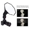 Octagon Diffuser Softbox, 30cm Portable Universal Flash Flashlight Softbox Diffuser for External of Digital Camera, Detachable Design view 3