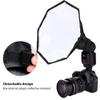 Octagon Diffuser Softbox, 30cm Portable Universal Flash Flashlight Softbox Diffuser for External of Digital Camera, Detachable Design view 4