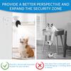 2Pack Adhesive Wall Mount Bracket for Google Nest Cam Indoor Security Camera Wired- 2nd Generation, VHB Stick On or No Drilling Mounting Get The Best View,Two Ways Installation view 3