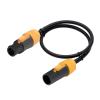 CHANNlCY 1M-10M 1PC 3pins Waterproof Powercon Connector,NAC3FX-W NAC3MX-W PA66 Material IP65 Grade, Input&Output Available (Color : Output to Output, Size : 10m) view 1