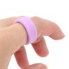 GOWENIC Silicone Smart Ring Cover, Universal Elastic Protective Case, Comfortable Fit, Scratch Resistance, Silicone Smart Health Ring Protector for All Smart Rings (M) view 2