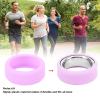 GOWENIC Silicone Smart Ring Cover, Universal Elastic Protective Case, Comfortable Fit, Scratch Resistance, Silicone Smart Health Ring Protector for All Smart Rings (M) view 3