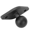 SPYMINNPOO 1 Inch Ball Mount Base Aluminum Alloy Mount Plate, Universal for B Size 1 Inch Ball with AMPS Hole view 2