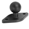 SPYMINNPOO 1 Inch Ball Mount Base Aluminum Alloy Mount Plate, Universal for B Size 1 Inch Ball with AMPS Hole view 3