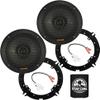 KICKER Speakers 6.5 inch for Hyundai Elantra 2011-2016 Upgrade Kit - Pair of KS Series with Adapters and Harness, Coaxial 6 1/2 Car Audio Front or Rear Door Speaker KSC650, 51KSC6504 view 1