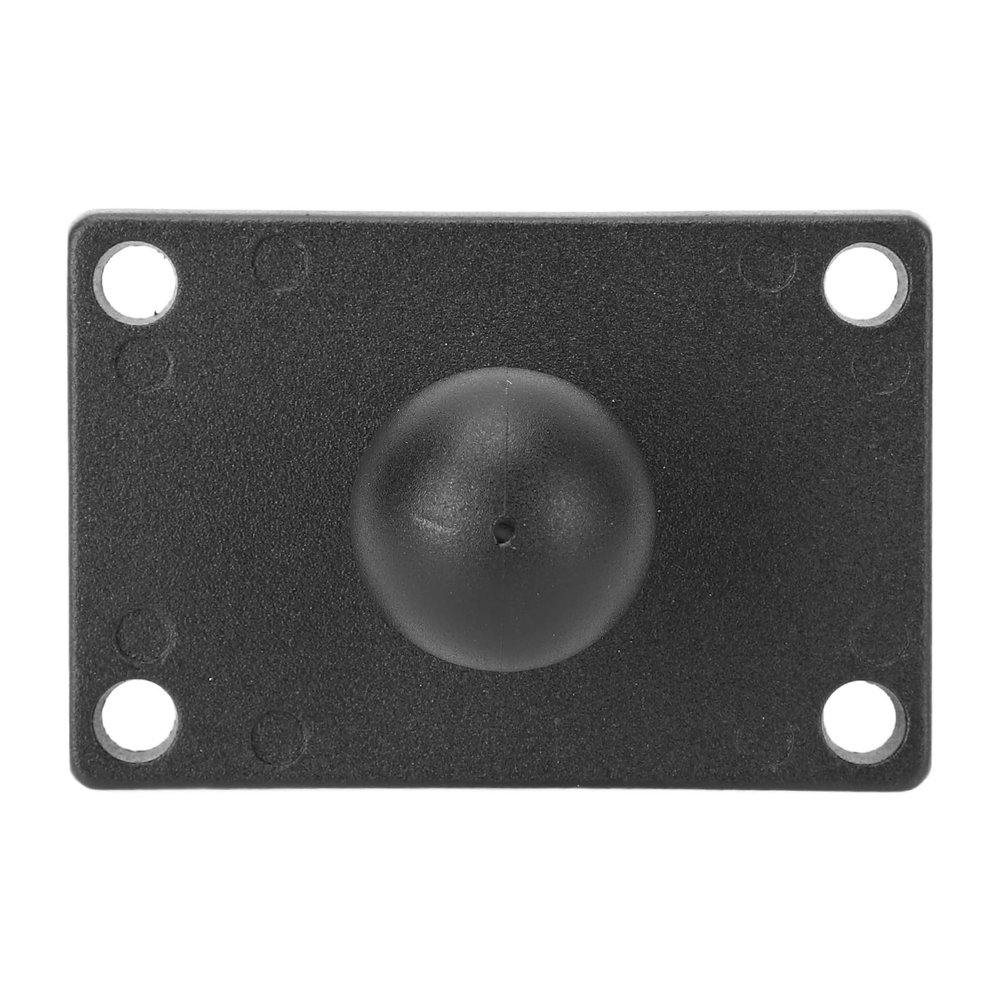 Aluminum Alloy 1 inch Ball Mount Base with AMPS Plate for B Size Ball Double Socket Arms