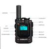 globalptt Global Walkie Talkie Unlimited Range Set of 2 with Yearly SIM Cards - 4G LTE Portable Two-Way Radios with Integrated Flashlight and Multi-Functional Screen (Silver) view 2