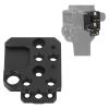 CFTGIW Quick Release Plate for Ronin S SC RS2 RS3, Aluminum Alloy Camera Stabilizer Expansion Mounting Base with 1/4 3/ Holes, Cold Shoe Interface, Lightweight and Portable view 2