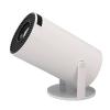 Smart Projector, 5.2 Round Support 4K Mini Projector Automatic Correction for Travel (US Plug) view 1