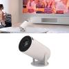 Smart Projector, 5.2 Round Support 4K Mini Projector Automatic Correction for Travel (US Plug) view 3