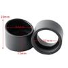 Joebo Microscope Kit 1 Pair WF10X WF20X Eyepiece for Stereo Microscope Wide Field WF10X/20 High Eye-Point Microscope Lens Adapters (Color : Cover Guards) view 2