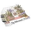 (3Pcs) My Retirement Office Sticker Plant Lover Botanical Gardens Decal Waterproof Vinyl Stickers Adult for Laptop Kindle Car Tumbler Water Bottle Mug Phone Notebook Gift for Gardener - Size 3x2.7 view 1