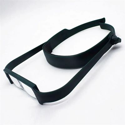 JOEBO Microscope Kit Headband Magnifying Glass Newspaper Reading Helping Hand Magnifier 1.6X 2X 2.5X 3.5X Acrylic Lens Loupe Microscope Lens Adapters