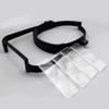 JOEBO Microscope Kit Headband Magnifying Glass Newspaper Reading Helping Hand Magnifier 1.6X 2X 2.5X 3.5X Acrylic Lens Loupe Microscope Lens Adapters view 2