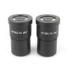 Joebo Microscope Kit 1 Pair WF10X WF20X Eyepiece for Stereo Microscope Wide Field WF10X/20 High Eye-Point Microscope Lens Adapters (Color : WF10X-20) view 4