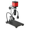Joebo Microscope Kit 14MP HDMI VGA Electronic Digital Video Microscope Camera 130X Zoom C-Mount Lens for PCB Soldering Repair Inspection Microscope Lens Adapters (Color : Camera) view 2