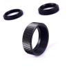 JOEBO Microscope Kit M48 Knurled Extension Ring 4MM/7.5MM/8MM/11-20MM/25MM Long Microscope Lens Adapters (Color : 4 mm Long) view 2