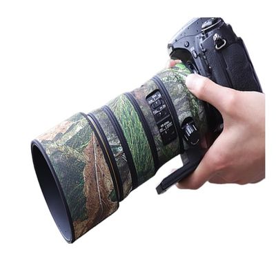 CHASING BIRDS Lens Camouflage Waterproof Coat for Nikon AF-S 300mm F/4E PF ED VR Rainproof Lens Protective Cover (Green Leaf Camouflage, RT-1, with 1.7X TC (TC-17E II))