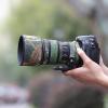 CHASING BIRDS Lens Camouflage Waterproof Coat for Nikon AF-S 300mm F/4E PF ED VR Rainproof Lens Protective Cover (Green Leaf Camouflage, RT-1, with 1.7X TC (TC-17E II)) view 3