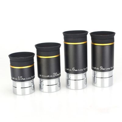 JOEBO Microscope Kit 1.25inch 66-Degree Ultra Wide Angle Eyepiece Kit 6/9/15/20mm Microscope Lens Adapters