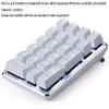 Viodmss 2X 21 Keys White Backlit Mechanical Numeric Keypad Numpad with Cherry Blue Switches for Notebook Desktop PC view 3