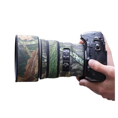 CHASING BIRDS Lens Camouflage Waterproof Coat for Nikon AF-S 300mm F/4E PF ED VR Rainproof Lens Protective Cover (Green Leaf Camouflage)