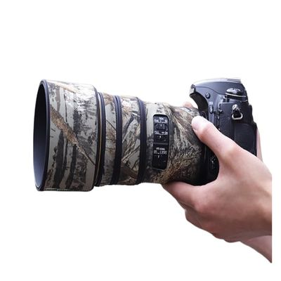 CHASING BIRDS Lens Camouflage Waterproof Coat for Nikon AF-S 300mm F/4E PF ED VR Rainproof Lens Protective Cover (Reed Camouflage, with 1.7X TC (TC-17E II))