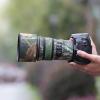 CHASING BIRDS Lens Camouflage Waterproof Coat for Nikon AF-S 300mm F/4E PF ED VR Rainproof Lens Protective Cover (Green Leaf Camouflage, with 1.4X TC (TC-14E III)) view 3