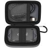 Carrying Case Compatible with Crucial X10/ X9 Pro 4TB/ 2TB/ 1TB Portable SSD, External Solid State Drive Hard Storage Holder Bag Fits for USB-C Cable (Box Only)Dark-Grey view 1