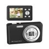 SLRNQJA Digital Camera, FHD 1080P Compact Camera with 32GB Card48MP Camera 2.4'' LCD 16X Digital Zoom for Kid Student Children Teen Girl Boy(Black) view 1