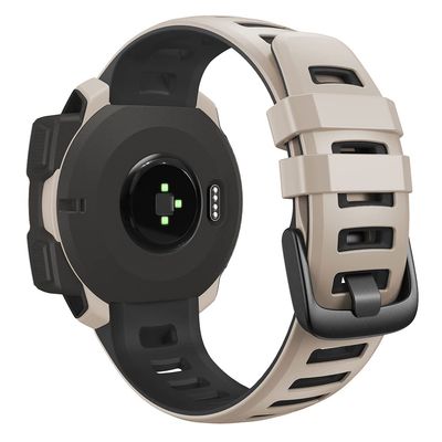 IRFKR Soft Silicone Watch Band For Garmin Instinct Wristband sports Fashion Colorful Replacement Bracelet For garmin instinct esports (Color : F, Size : For Instinct Esports)