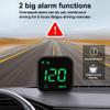 DirectNine Basics Digital GPS Speedometer, Car Universal HUD Head Up Display with Speed MPH, Overspeed Alarm Trip Meter, for All Vehicle view 2