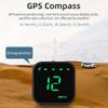 DirectNine Basics Digital GPS Speedometer, Car Universal HUD Head Up Display with Speed MPH, Overspeed Alarm Trip Meter, for All Vehicle view 4