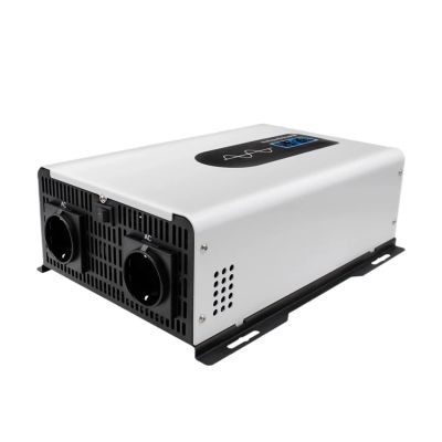 JZRYQJGJ 5000W 6000W 7000W 10000W Pure Sinus Wave Inverter 12V 24V 48V DC to AC 220V 230V Voltage Power Inverters Car Solar Converter LCD (Color : EU-7000W-220V-24V)