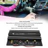 Automotive Amplifier, Strong Heat Dissipation Panel Precision Design Easy Installation Clear Sound Aluminum Alloy Material, for Long Periods of Play view 3