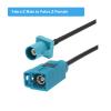 Skcvmn 1PCS Fakra Z Male to Fakra Z Female 90 Degree Jack Car Navigation GPS Antenna Adapter Extension Cable RG174 RF Coaxial Pigtail (Color : Fakra Z F to F, Size : 0.2M) view 4