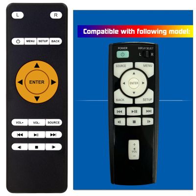 Replacement Remote Control for Infiniti QX70 Rear Entertainment DVD 2014 2015 2016 2017