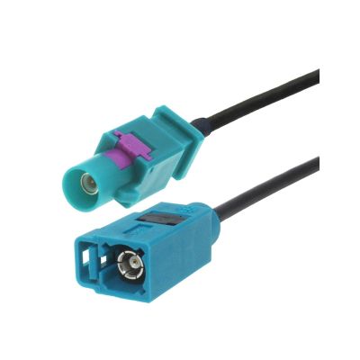 1PCS Fakra Z Male to Fakra Z Female 90 Degree Jack Car Navigation GPS Antenna Adapter Extension Cable RG174 RF Coaxial Pigtail (Color : Long FakraZ M to F, Size : 5M)