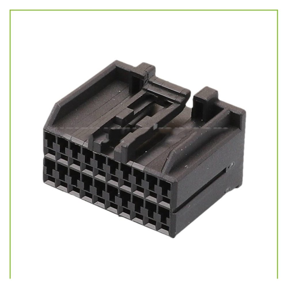 Buxns 2sets 20pin auto Wiring Harness Plug Cable Electric Plug Connector(1set with Wire 20cm)