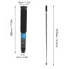 Camera Monopod, Monopod Selfie Stick, Trekking Pole Aluminum Alloy with Rubber Foot Pad, Sponge Handle Cover for Hiking, Camping view 2