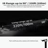 2 Pack IR Illuminators 30 LEDs 850nm Long Range Illuminator Up to 330ft/100m 90 Degree Wide Angle Infrared Flood Light IP67 Waterproof for Security Camera IR Light Indoor&Outdoor view 3