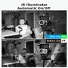 2 Pack IR Illuminators 30 LEDs 850nm Long Range Illuminator Up to 330ft/100m 90 Degree Wide Angle Infrared Flood Light IP67 Waterproof for Security Camera IR Light Indoor&Outdoor view 4