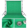 1.6mx2m/3m/4m Photography Studio Simple Background Backdrop Non-Woven Solid Color Green Screen Chromakey (Color : Gray, Size : 1600x3000) view 3