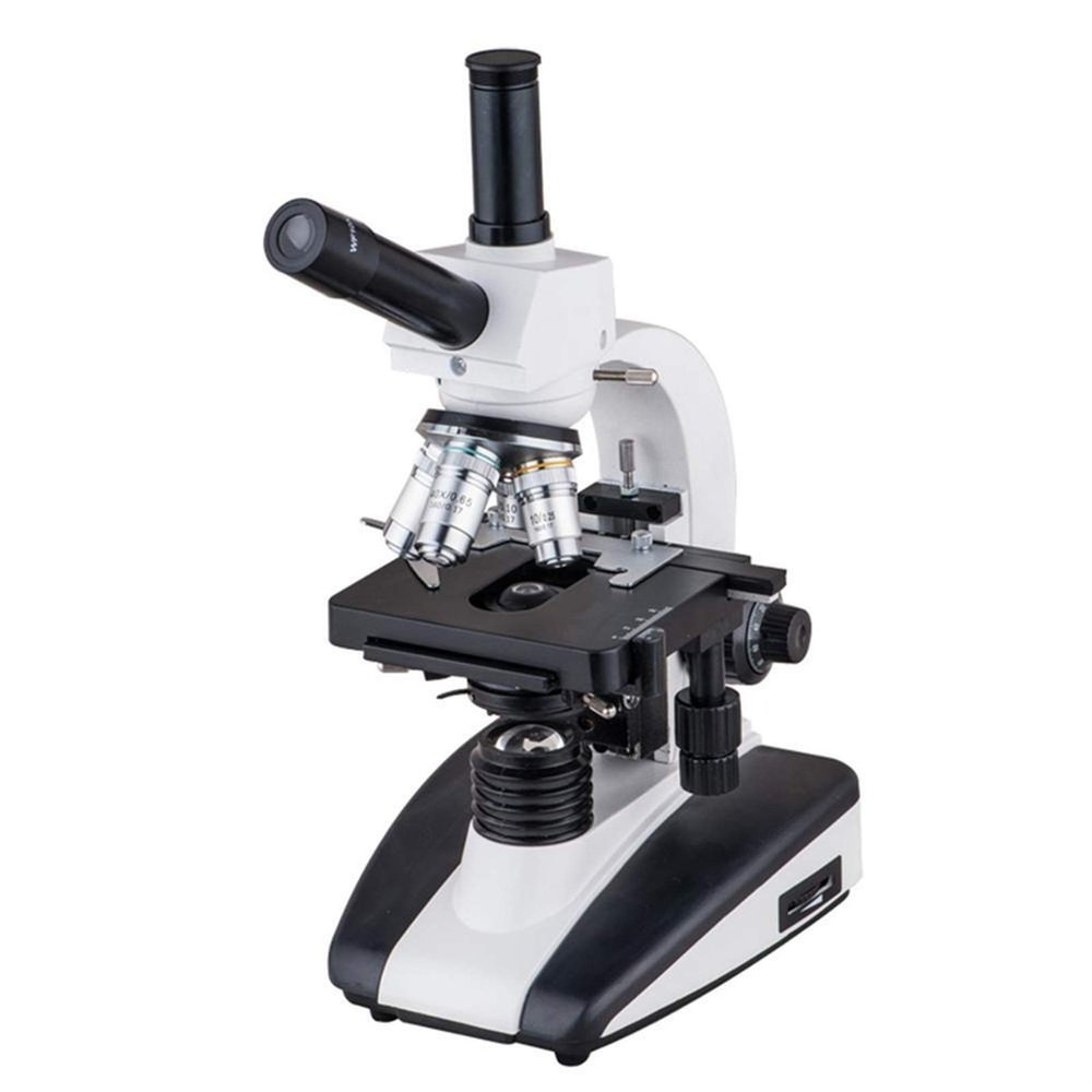 JKSVTF Science Microscope for Beginners Children Student Biological Microscope,X-S- P136V Dual Viewing Head Biological Microscope LED Lamp Students Educational