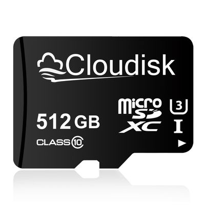 Cloudisk Micro SD Card 512GB Flash Memory Card Micro SDXC C10, A2, U3, UHS-I (512GB)