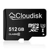 Cloudisk Micro SD Card 512GB Flash Memory Card Micro SDXC C10, A2, U3, UHS-I (512GB) view 1